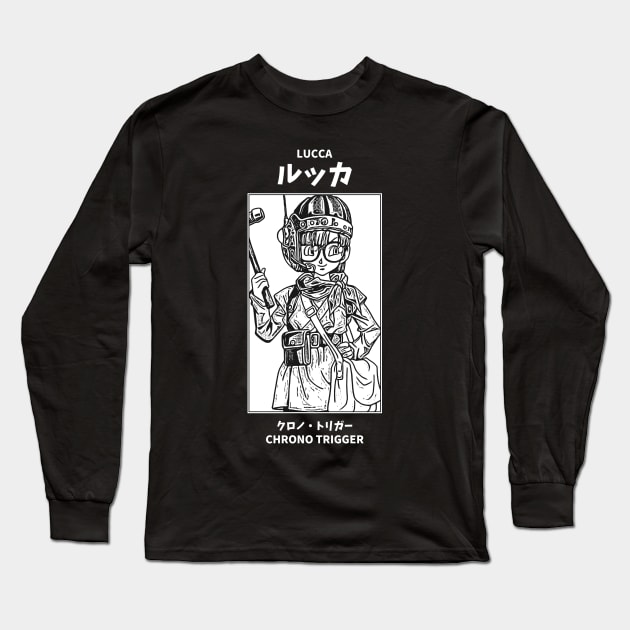 Lucca Chrono Trigger Long Sleeve T-Shirt by KMSbyZet